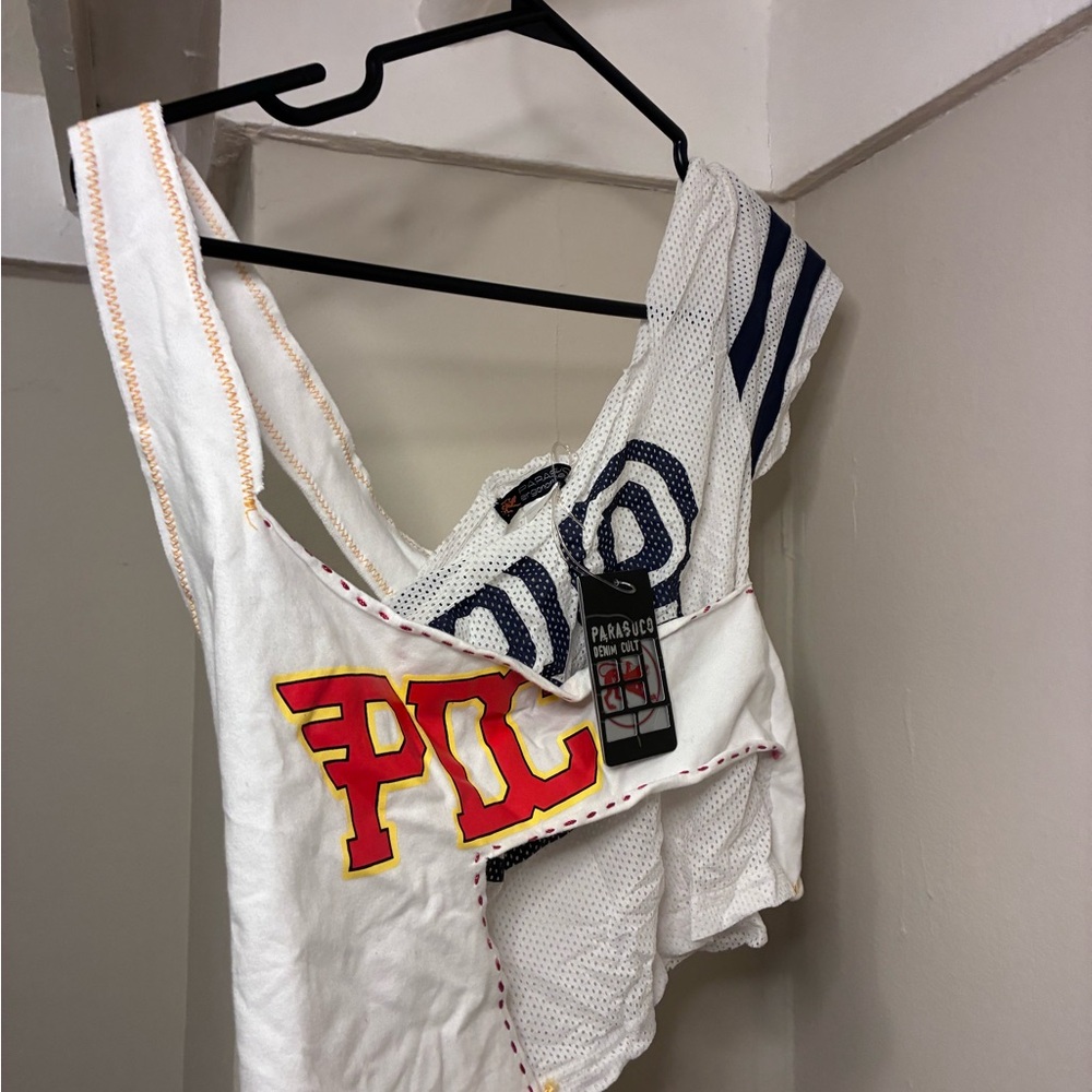 Parasuco Deadstock Vintage Mesh Crop Top